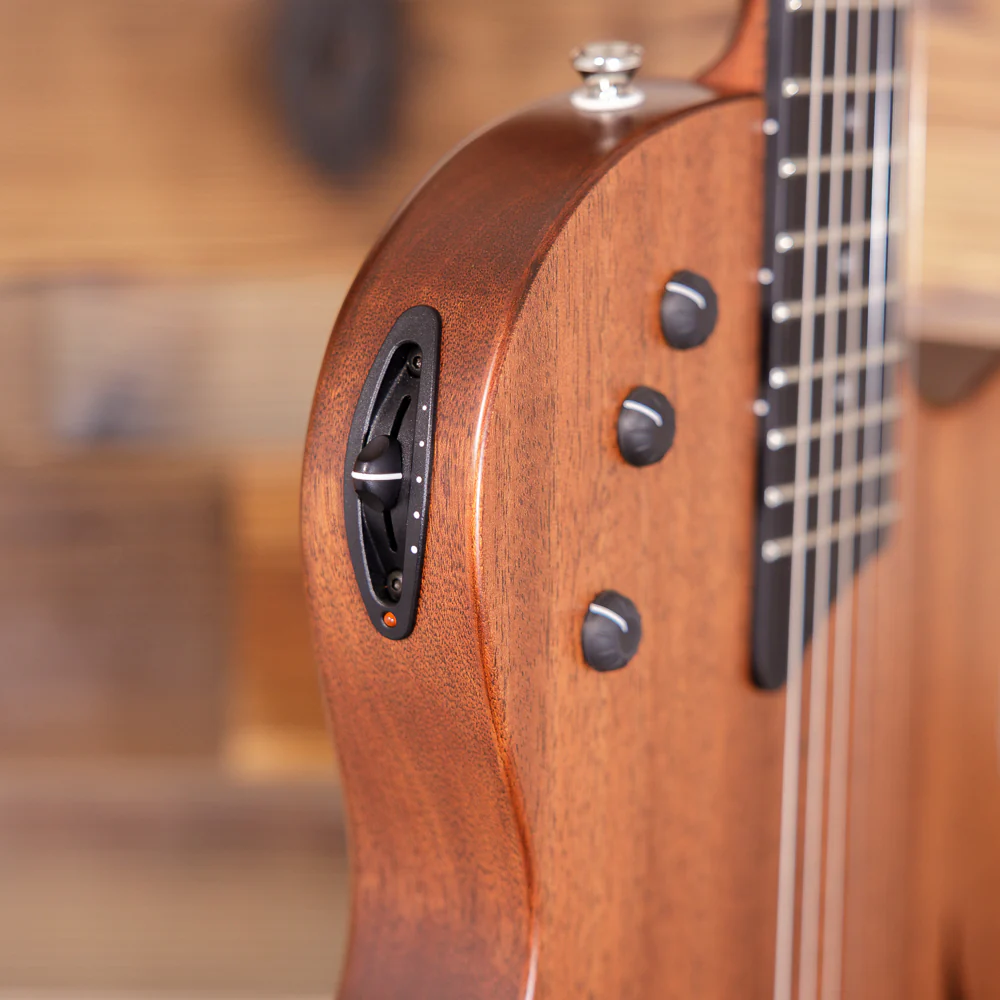 Taylor T5Z-CLASSIC-MAH Thinline Acoustic-Electric Guitar, Mahogany (1209094098) - Image 11