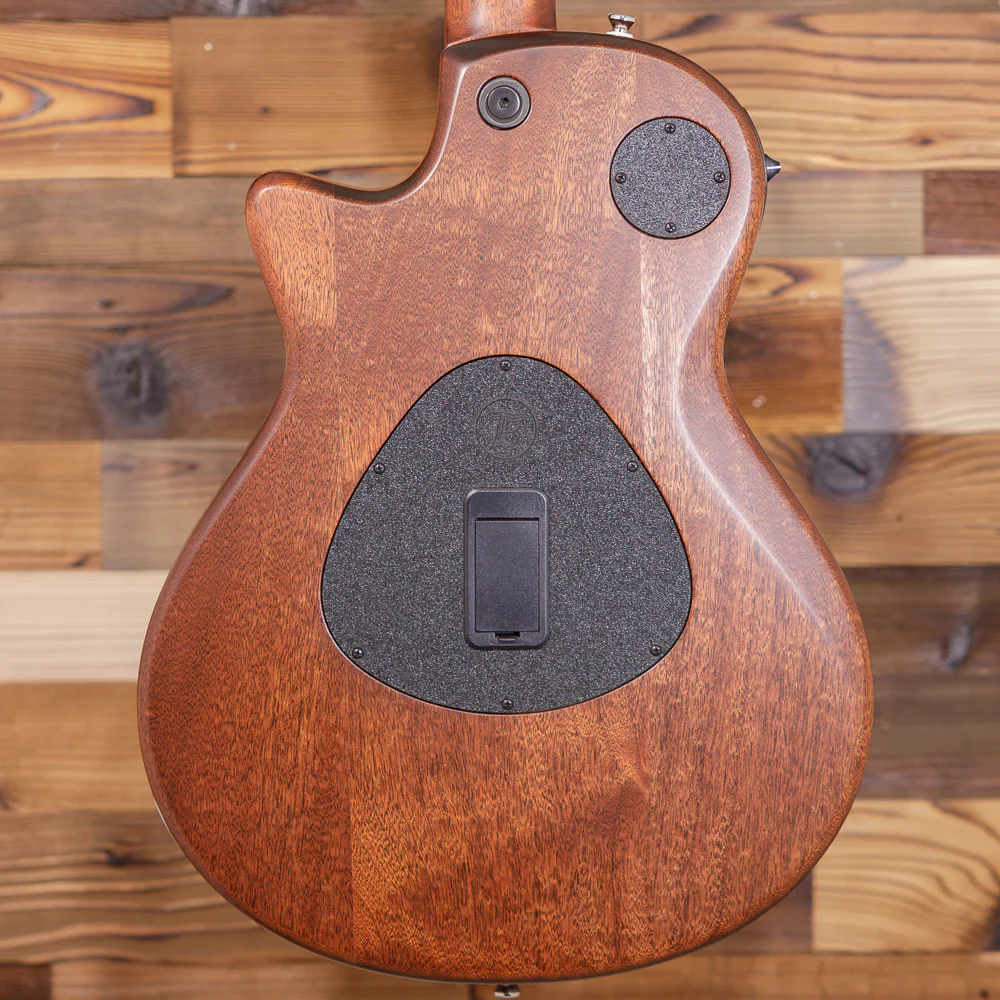 Taylor T5Z-CLASSIC-MAH Thinline Acoustic-Electric Guitar, Mahogany (1209094098) - Image 4