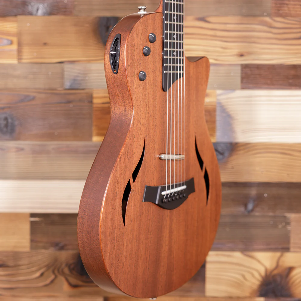 Taylor T5Z-CLASSIC-MAH Thinline Acoustic-Electric Guitar, Mahogany (1209094098) - Image 5