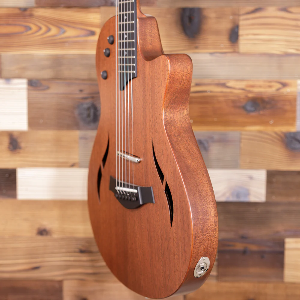 Taylor T5Z-CLASSIC-MAH Thinline Acoustic-Electric Guitar, Mahogany (1209094098) - Image 6