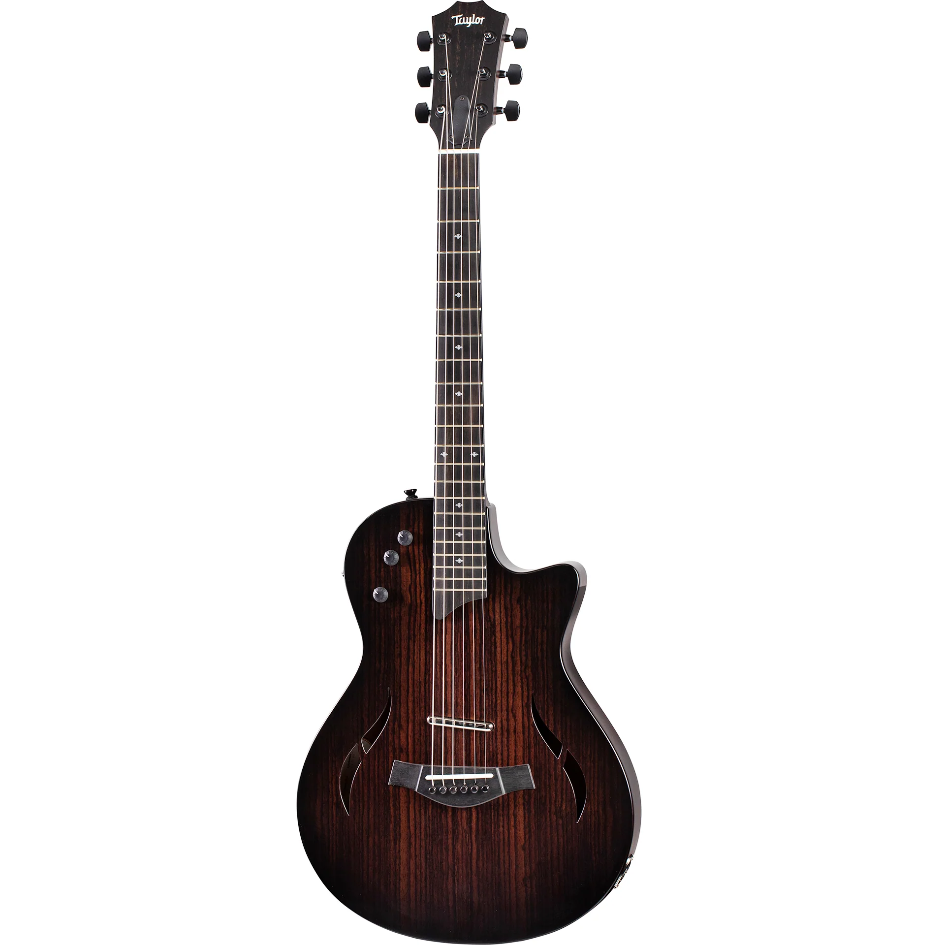 Taylor T5Z-CLASSIC-RW Thinline Acoustic-Electric Guitar, Rosewood Top, Electronics