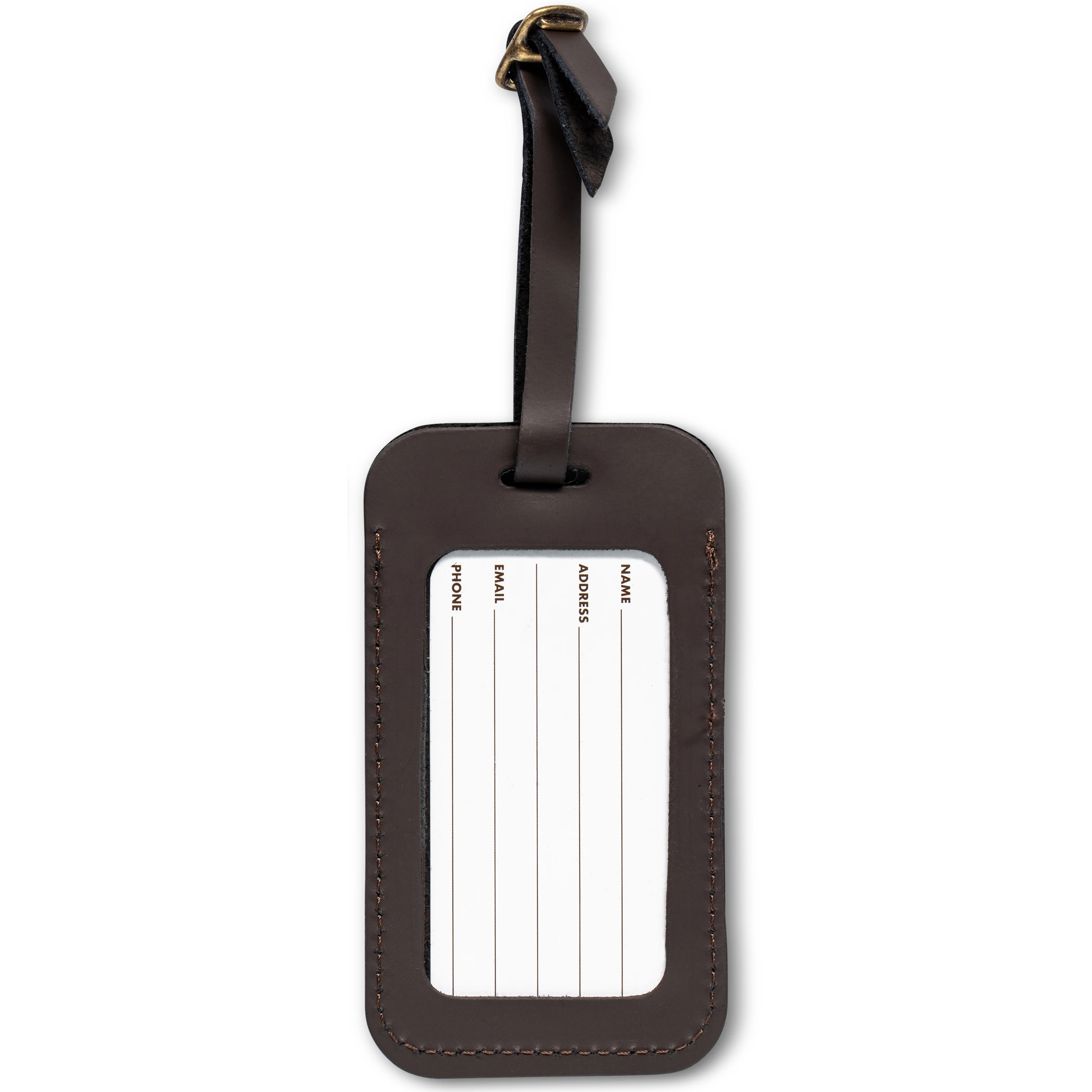Taylor TLT Leather Luggage Tag - Image 2