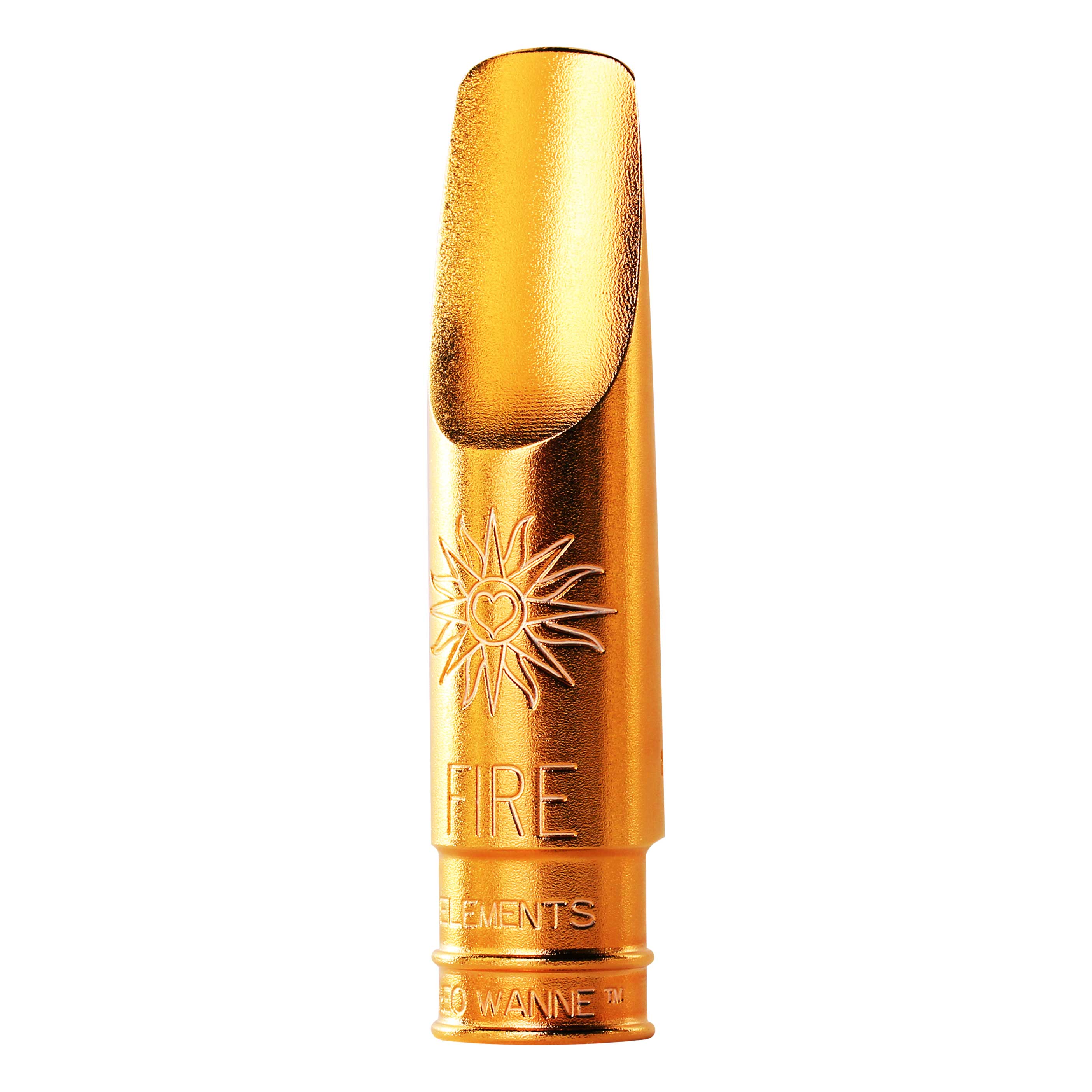 Theo Wanne FI2-AG7Alto Sax Mouthpiece Elements Fire, gold plated #7