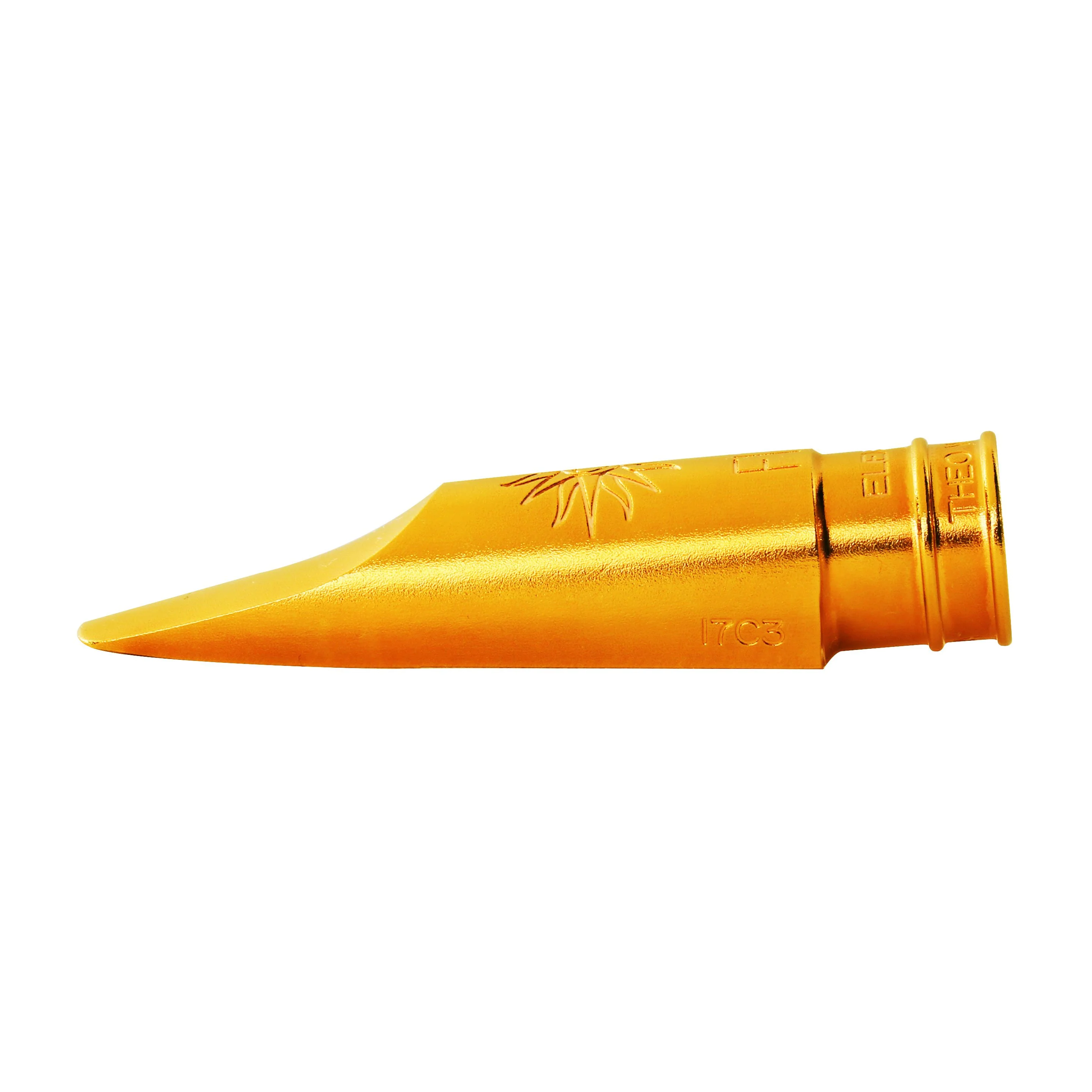 Theo Wanne FI2-AG7Alto Sax Mouthpiece Elements Fire, gold plated #7 - Image 2