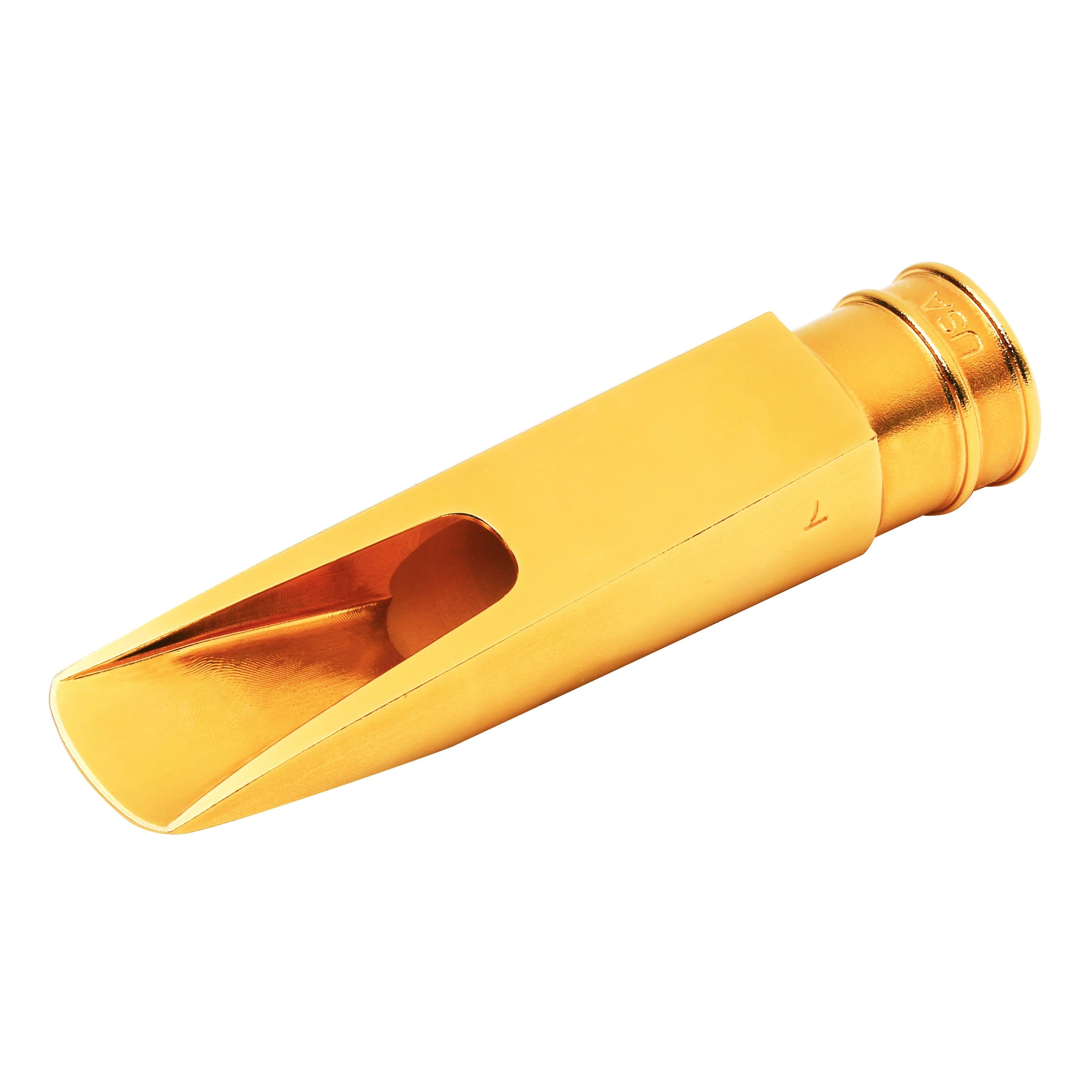 Theo Wanne FI2-AG7Alto Sax Mouthpiece Elements Fire, gold plated #7 - Image 3