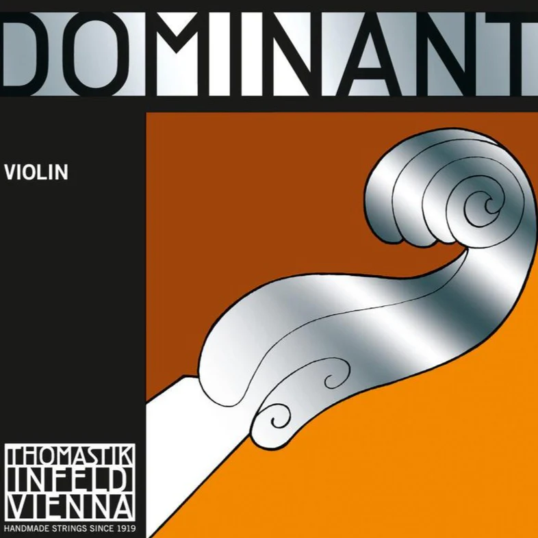 Thomastik 135B-4/4 Dominant Violin Set - Steel E, Ball - 4/4