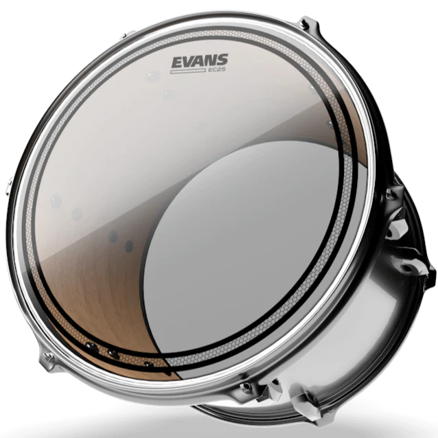 Evans TT14EC2S EC2 Clear Drum Head, 14 Inch
