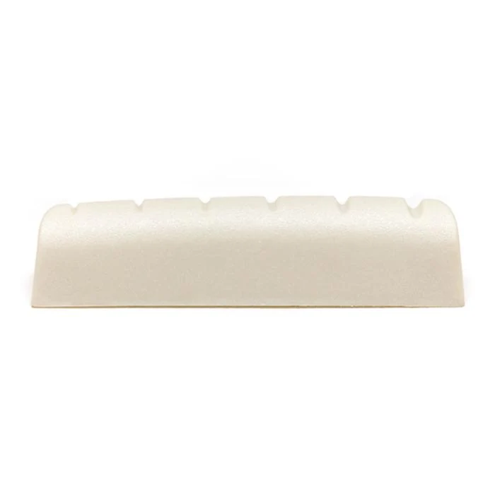 Graph Tech PQ-M600-00 TUSQ 1-11/16" Angled Bottom Slotted Nut (Martin) - Image 2