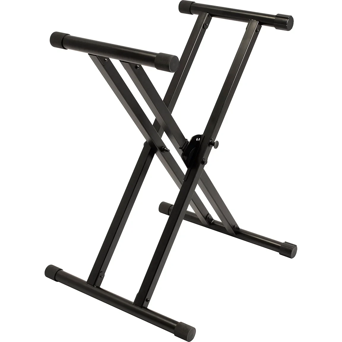 Ultimate IQ-X-3000 Heavy-Duty Double-Braced X-style Keyboard Stand w/ Memory Lock