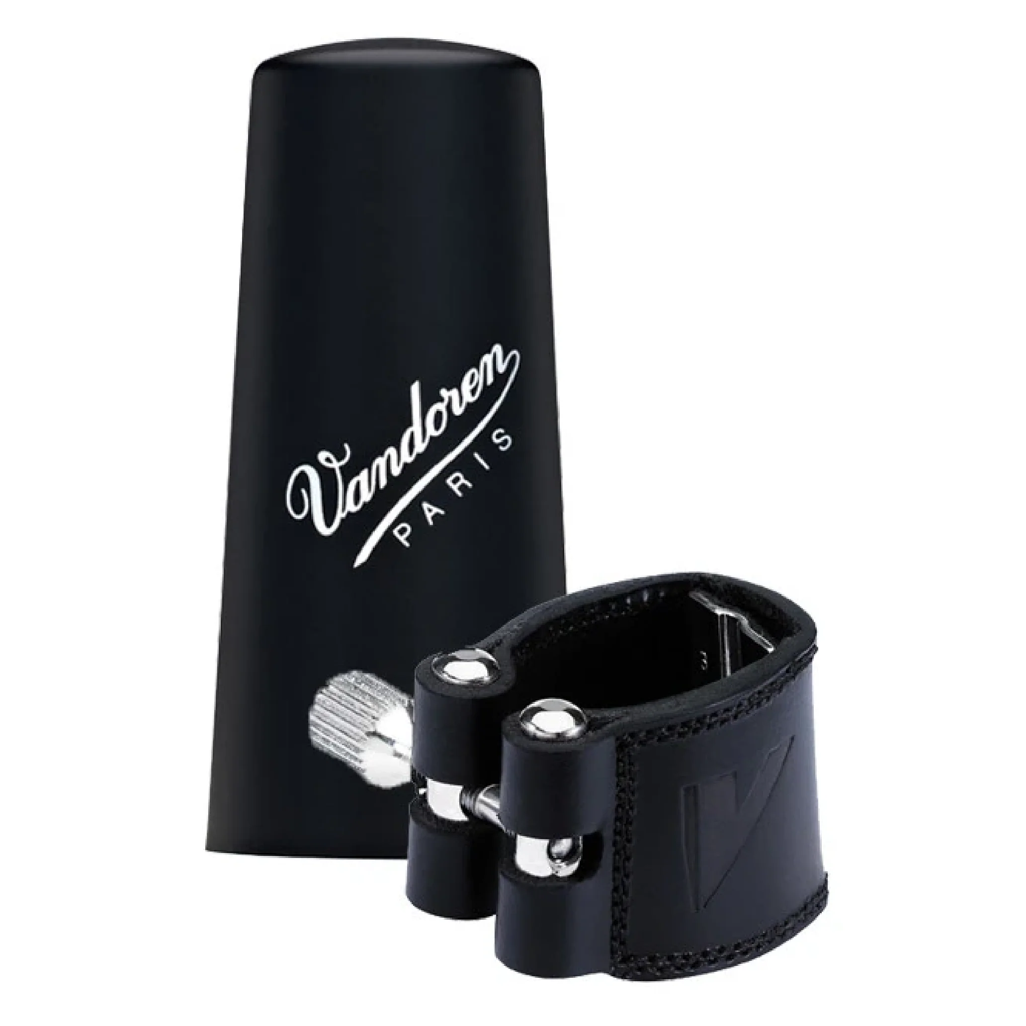 Vandoren LC21P Leather Bb Clarinet Ligature w/ plastic cap