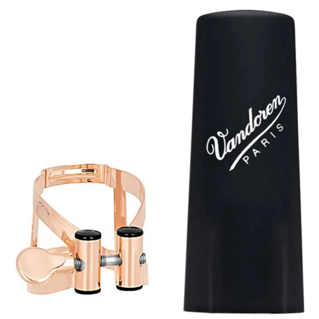 Vandoren LC51PGP M|O Masters Bb Clarinet Ligature w/ cap, Pink Gold