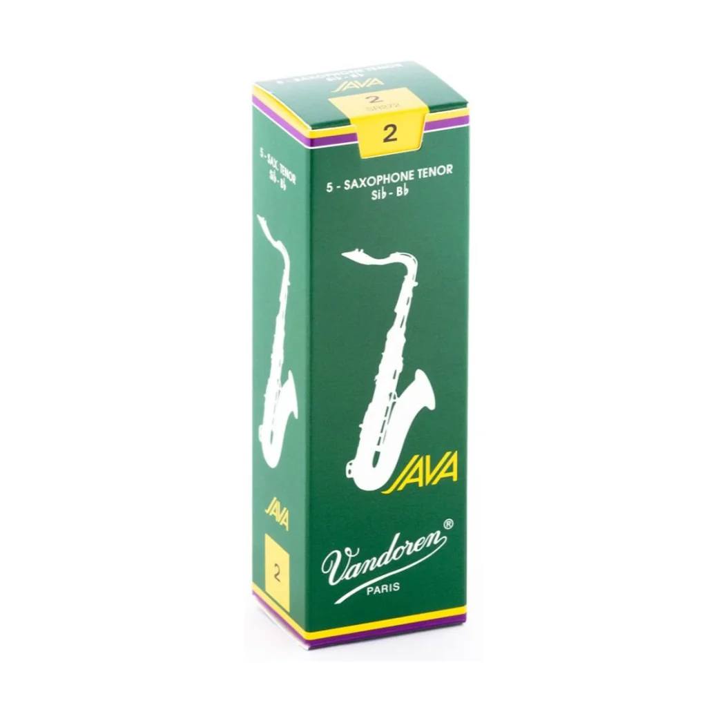 Vandoren SR272 Java Tenor Sax Reeds - Strength 2 (Box of 5)