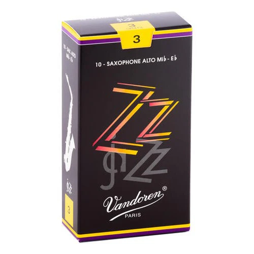 Vandoren SR413 ZZ Alto Sax Reeds - Strength 3 (Box of 10)