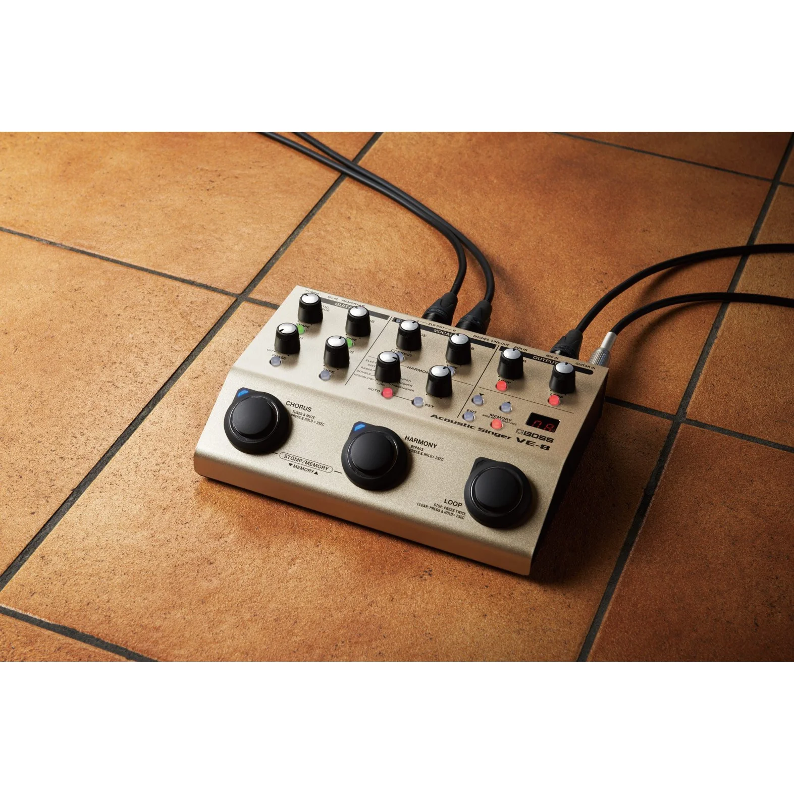 Boss VE-8 Acoustic Singer Multi Effects and Looper - Image 5