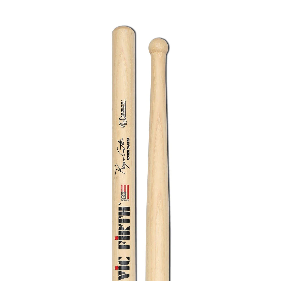 Vic Firth SRC Roger Carter Signature Snare Drumsticks - Image 4