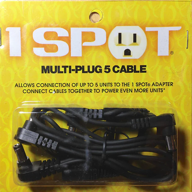 Visual Sound MC5 Mulitplug adaptor 5 cable