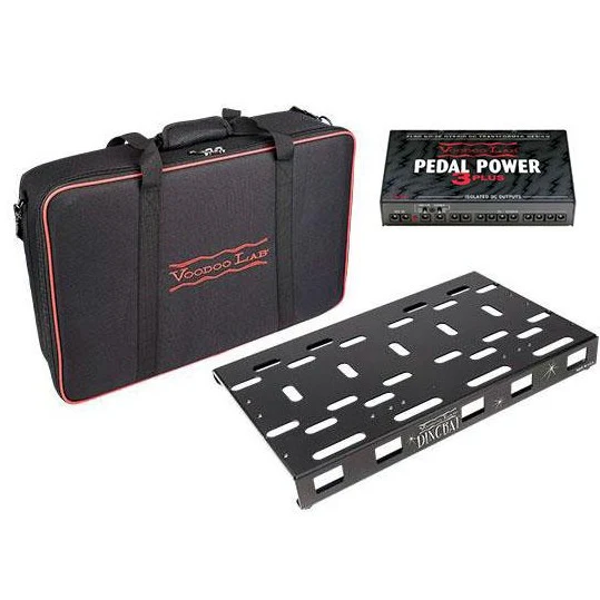 Voodoo Lab DBMP3P Dingbat MEDIUM Pedalboard with Pedal Power 3 PLUS
