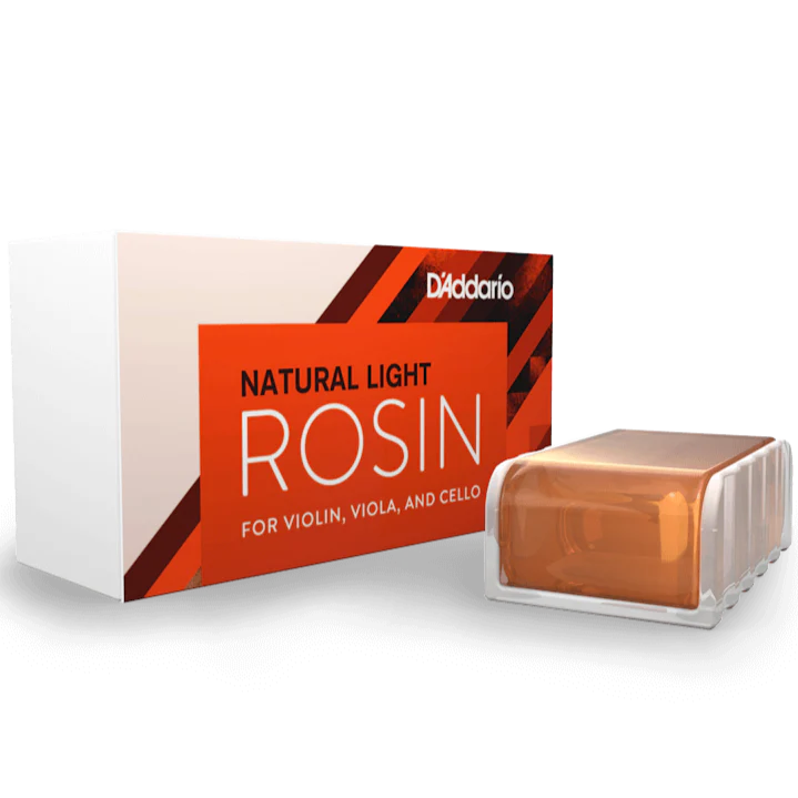 D'Addario VR200 Natural Light Rosin for Violin, Viola, or Cello