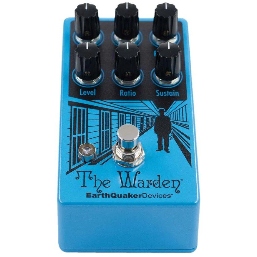 EarthQuaker WARDEN Optical Compressor v2 Effects Pedal - Image 5