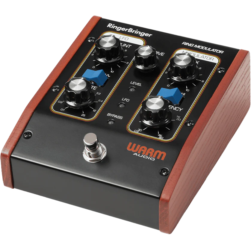 Warm Audio RINGERBRINGER 100% Analog Ring Modulation Pedal With LFO, MOD, FREQ & RATE Controls - Image 3