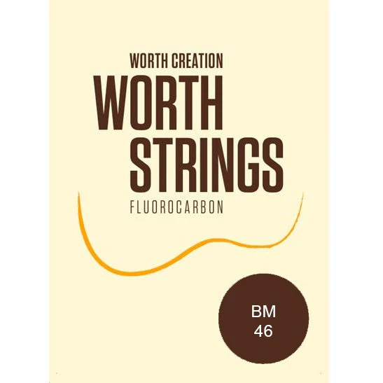 Worth BM Soprano/Concert Ukulele Strings, Brown Fluoro-Carbon