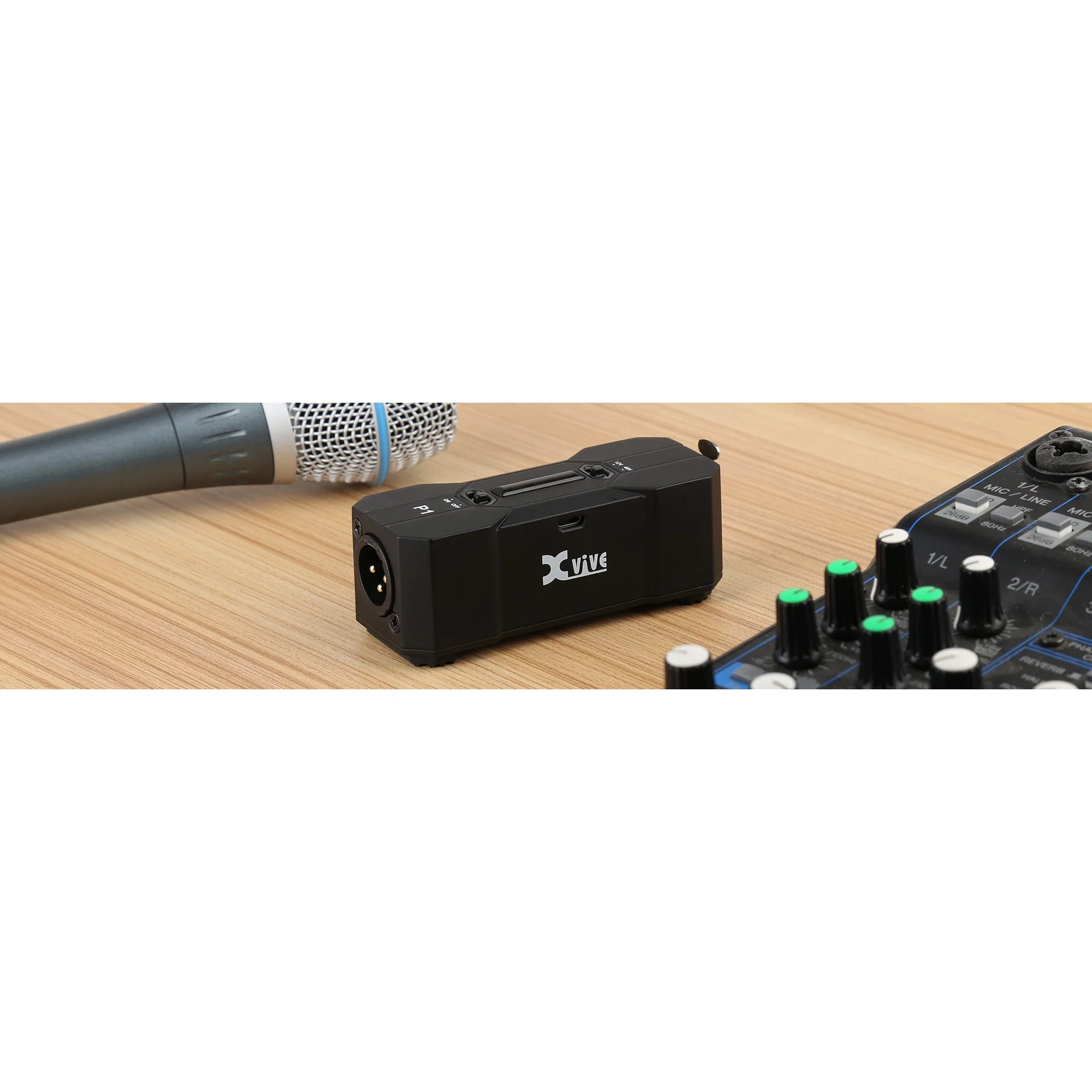 Xvive P1-XVIVE P1 Portable Phantom Power Supply, Rechargable Batt. - Image 3
