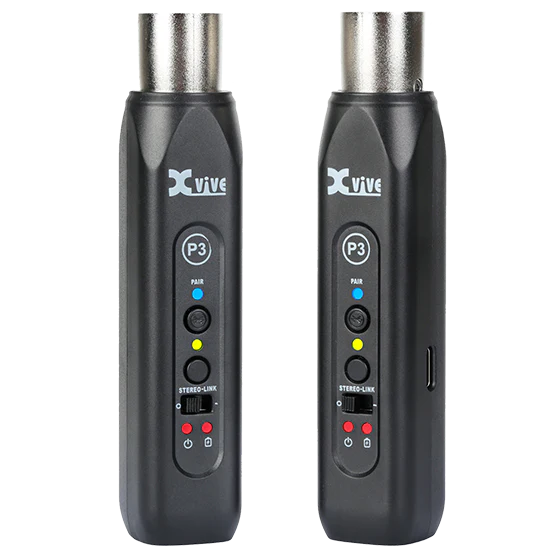 Xvive P3D-XVIVE XLR Bluetooth Audio Receiver, Stereo Pair