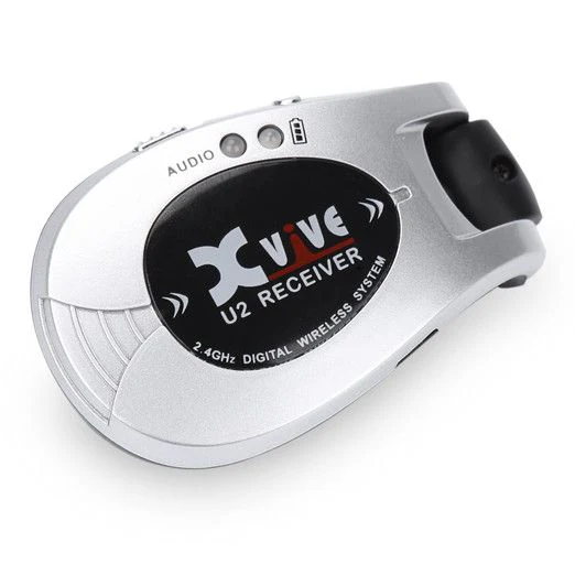 Xvive U2-SILVER Digital Guitar Wireless System, Silver - Image 2
