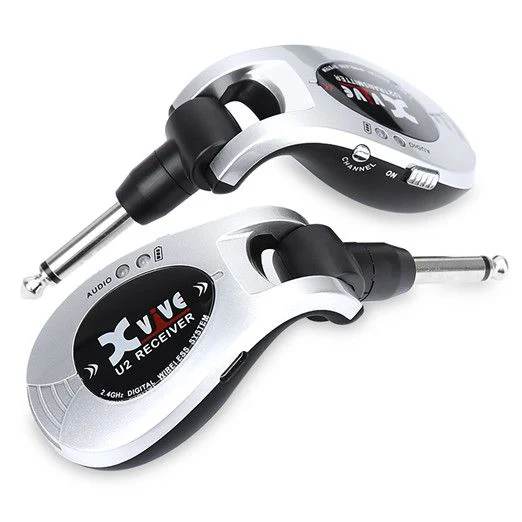 Xvive U2-SILVER Digital Guitar Wireless System, Silver - Image 3