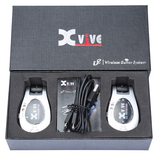 Xvive U2-SILVER Digital Guitar Wireless System, Silver - Image 8