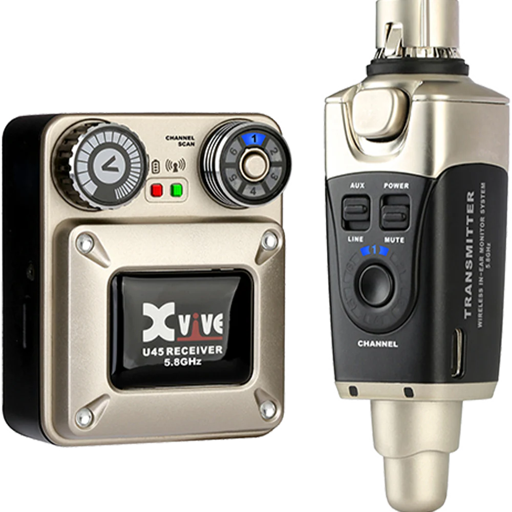 Xvive U45 Wireless In-ear Monitoring System - 5.8GHz