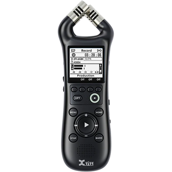 Xvive XV1-R Portable Handheld Stereo Recorder