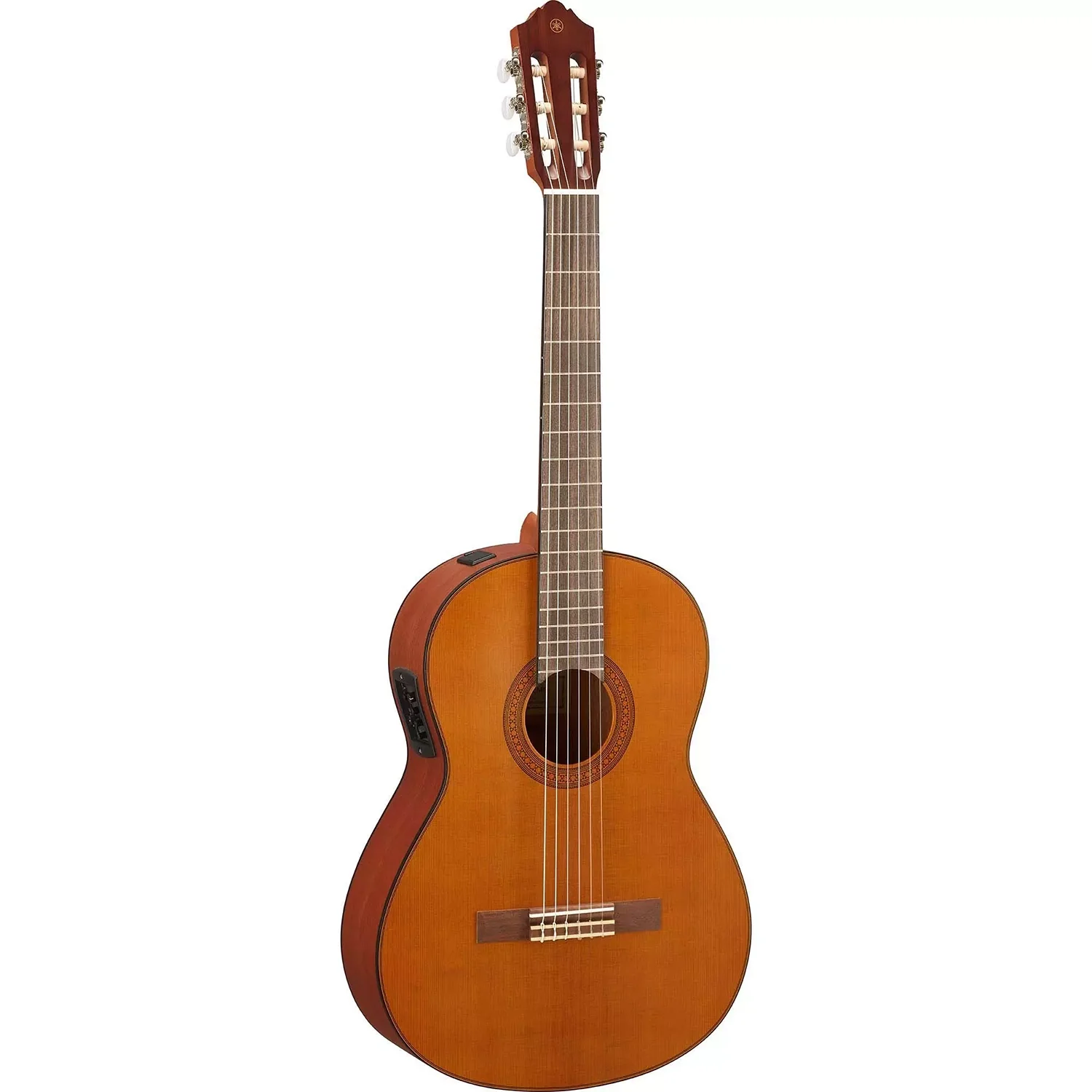 Yamaha CGX122MC-NT Classical Acoustic Guitar w/ Electronics, Solid Cedar Top, Satin