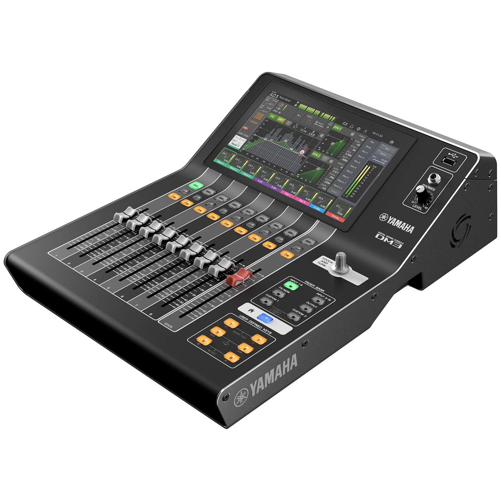Yamaha DM3-D 22-Channel Ultra-Compact Digital Mixer w/ Dante - Image 2