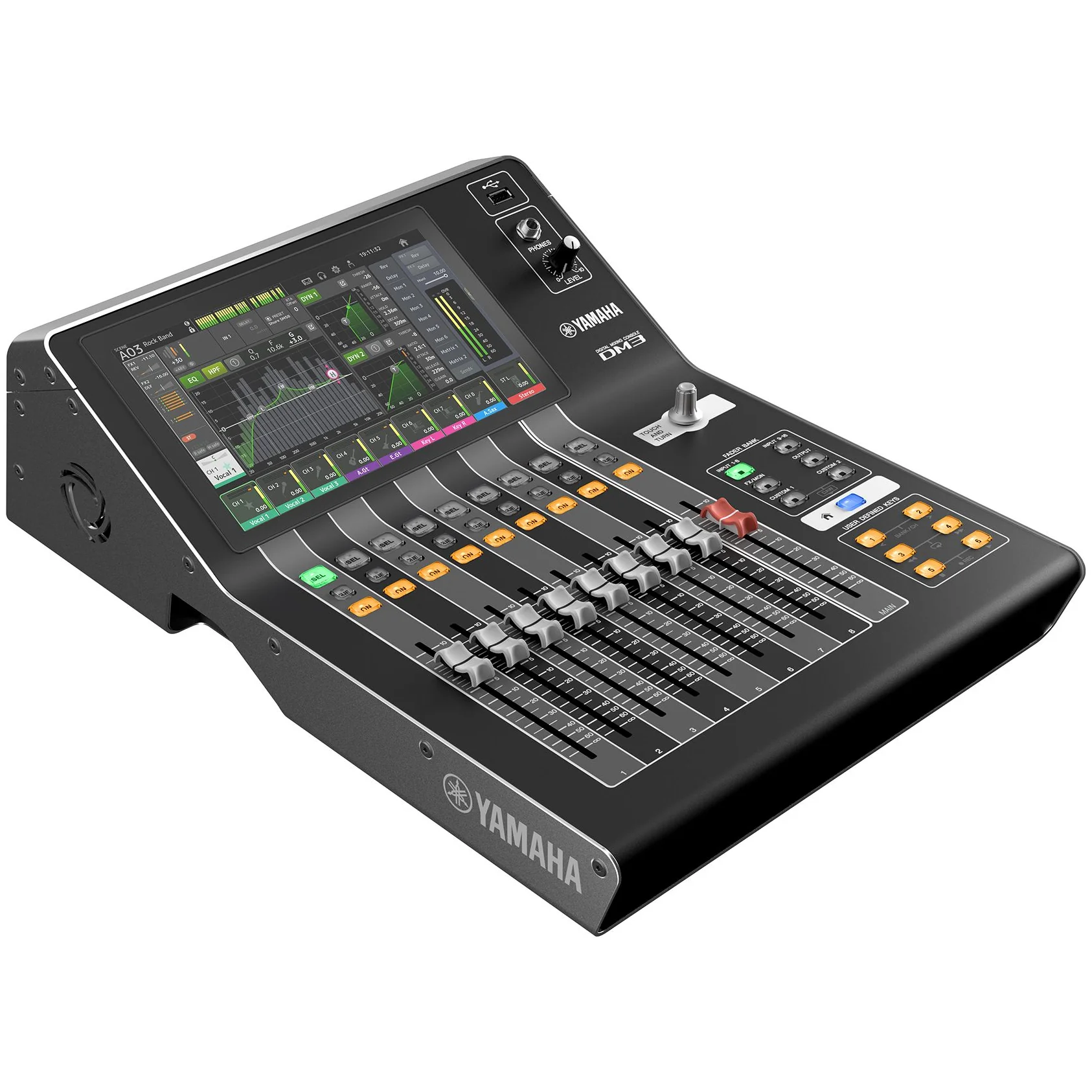 Yamaha DM3-D 22-Channel Ultra-Compact Digital Mixer w/ Dante - Image 3