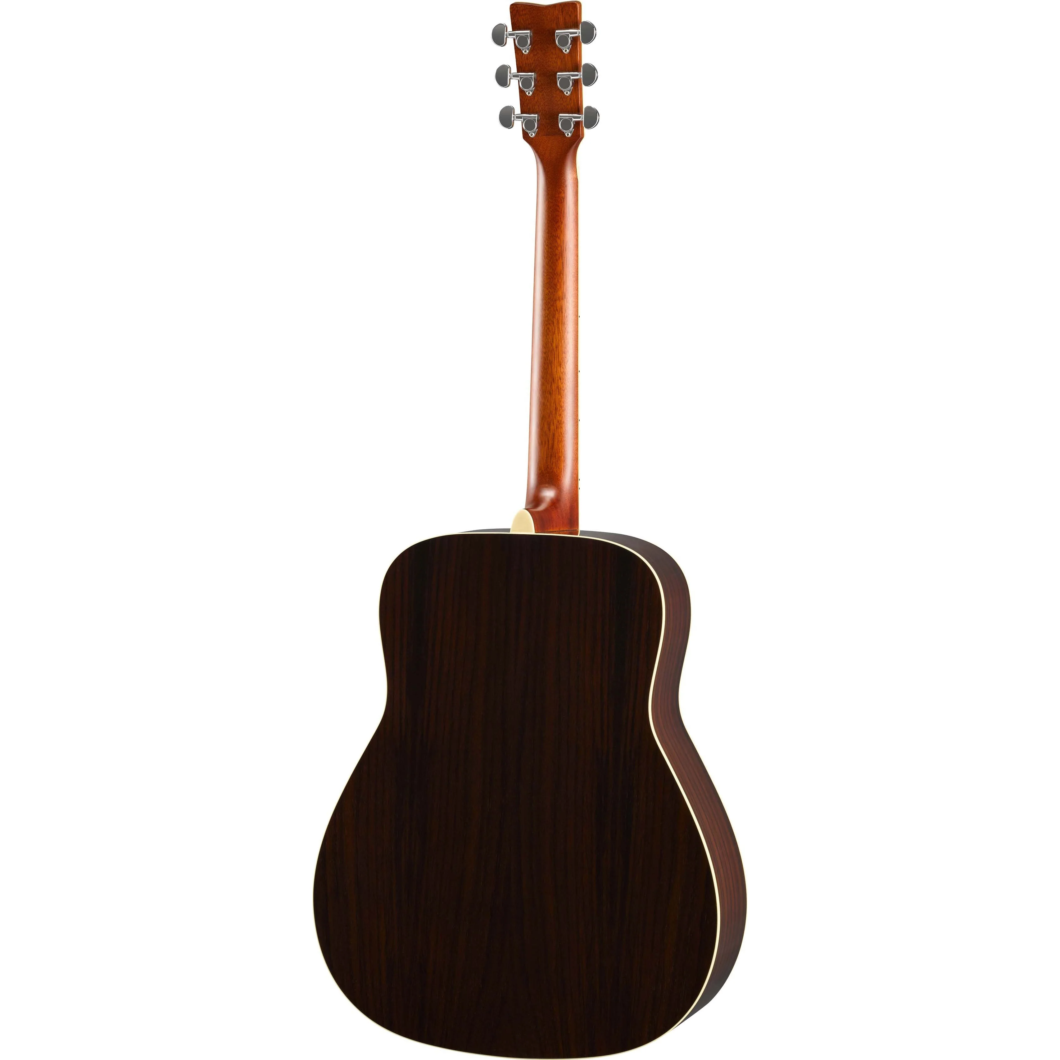 Yamaha FG830 Solid Spruce Top Acoustic Guitar Rosewood - Natural - Image 2