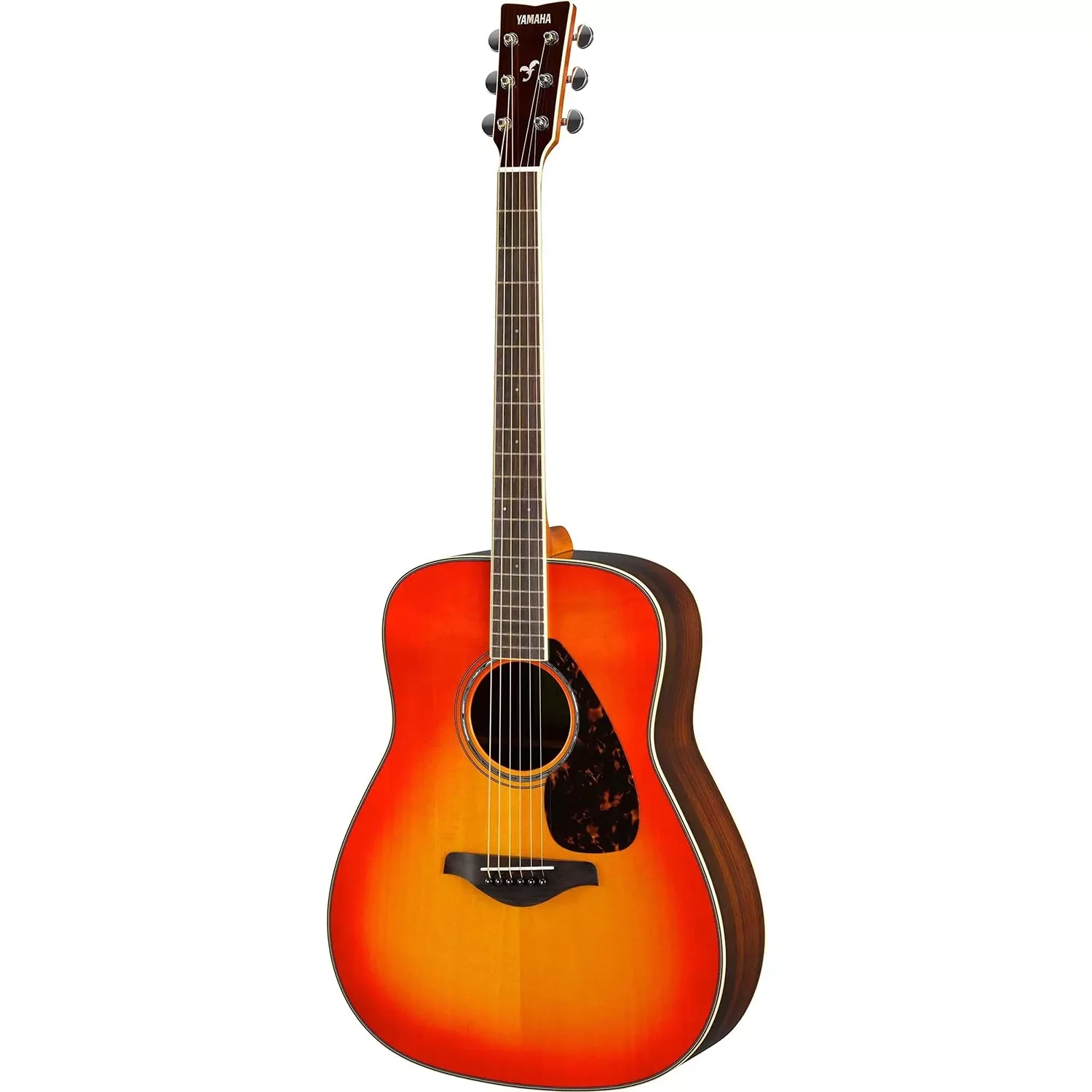 Yamaha FG830-AB Folk Autumn Burst, Solid Spruce Top, Rosewood B/S, RW