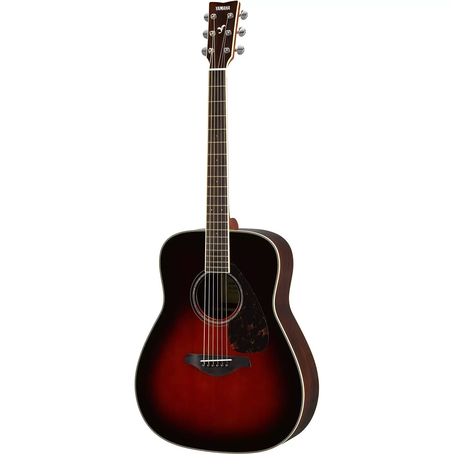 Yamaha FG830-TBS Folk Tobacco Burst, Solid Spruce Top, Rosewood B/S, RW