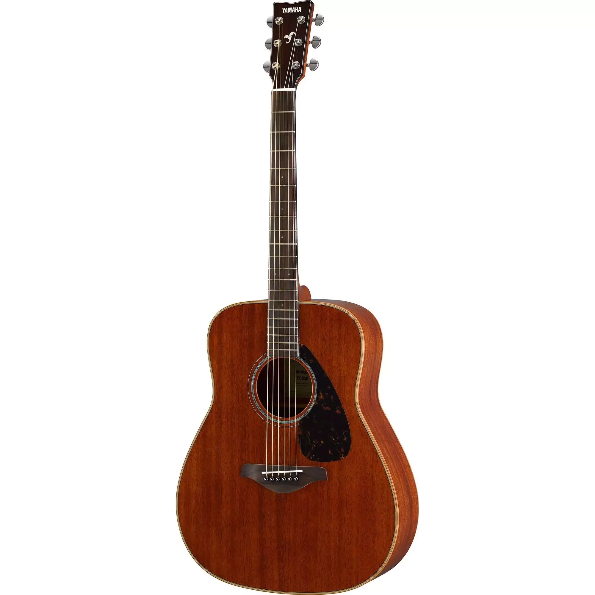 Yamaha FG850 Folk Nat, Solid Mahog Top, Mahog B/S, RW