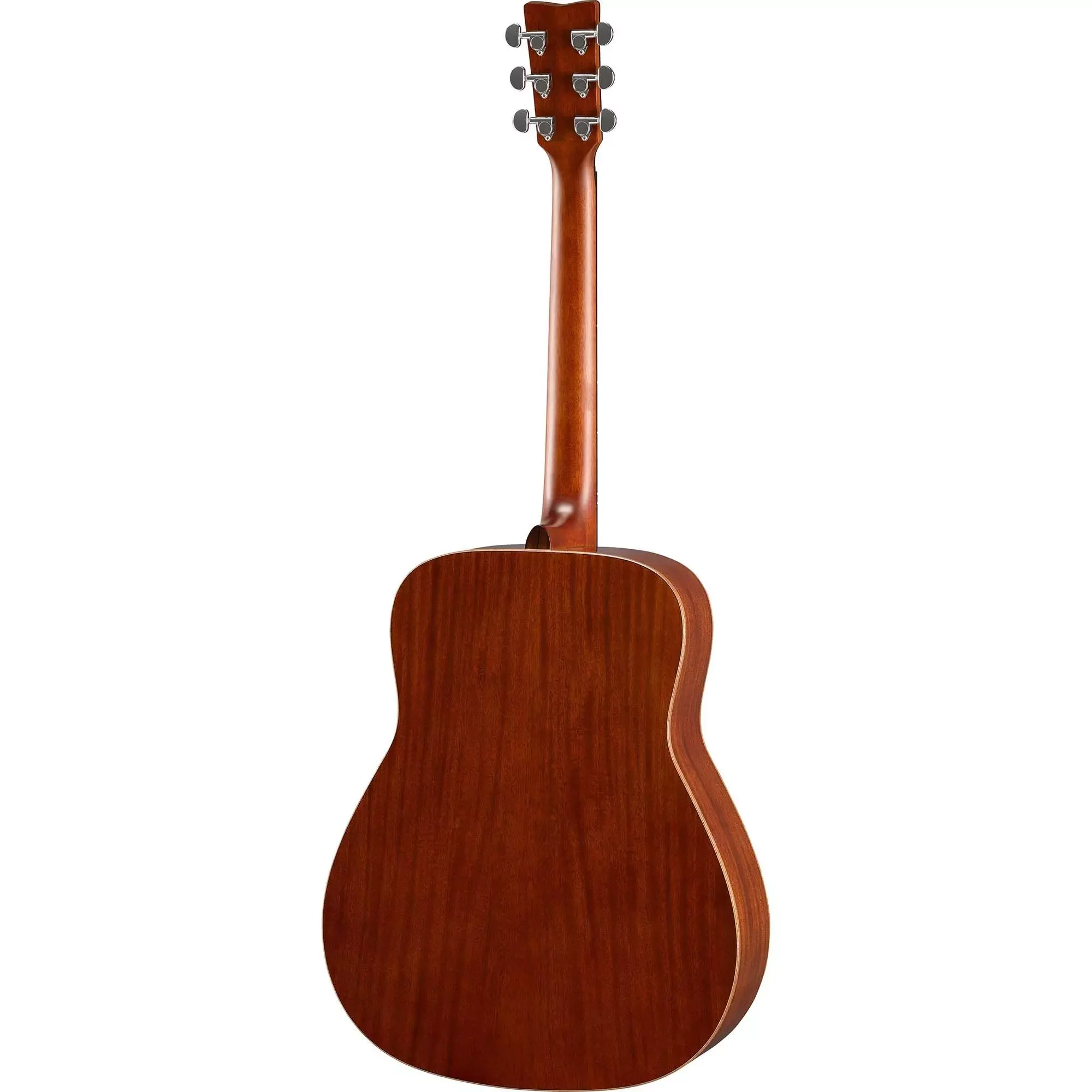 Yamaha FG850 Folk Nat, Solid Mahog Top, Mahog B/S, RW - Image 3