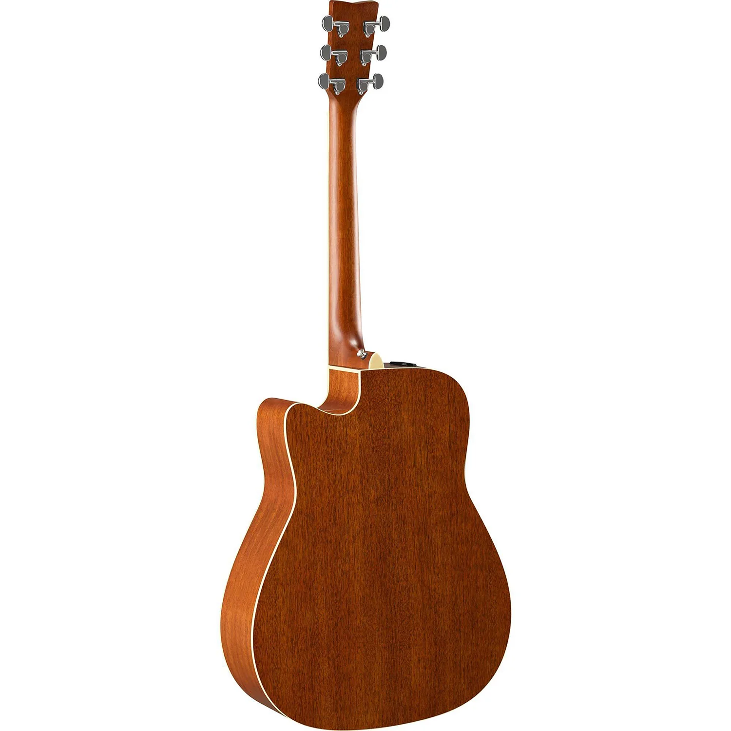 Yamaha FGX820C Dreadnought Acoustic Guitar w/ Electronics, Cutaway, Solid Spruce Top, Natural - Image 3