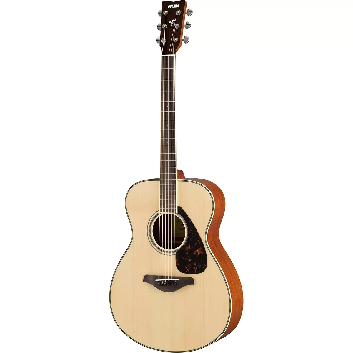 Yamaha FS820 Small Body Nat, Solid Spruce Top, Mahog B/S, RW