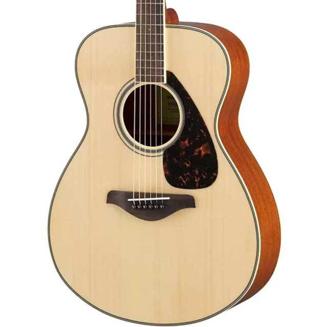Yamaha FS820 Small Body Nat, Solid Spruce Top, Mahog B/S, RW - Image 2