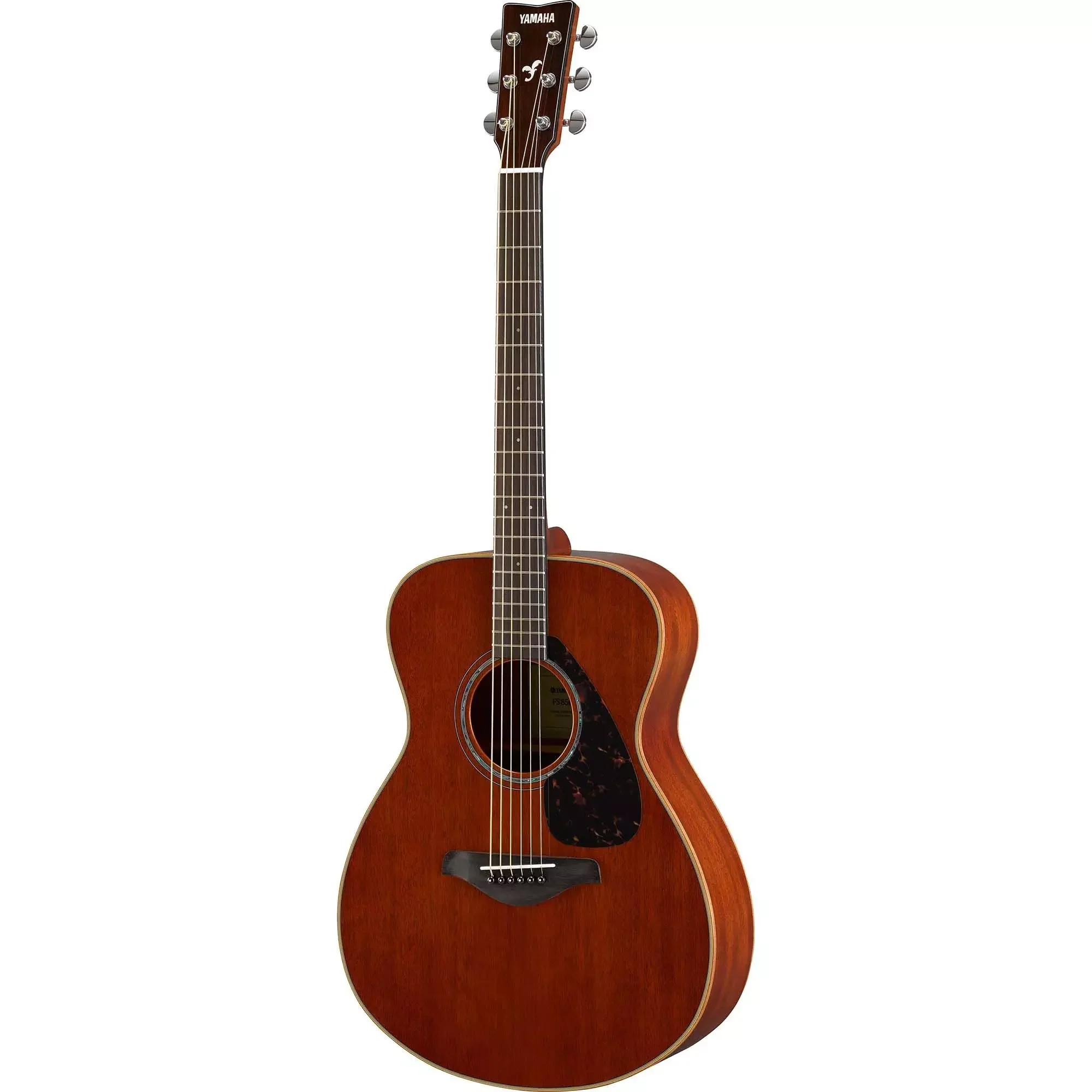 Yamaha FS850 Small Body Nat, Solid Mahog Top, Mahog B/S, RW