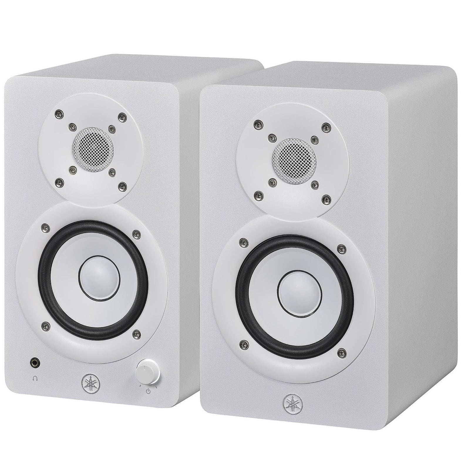 Yamaha HS3W 3.5" Powered Studio Monitors, Pair, White