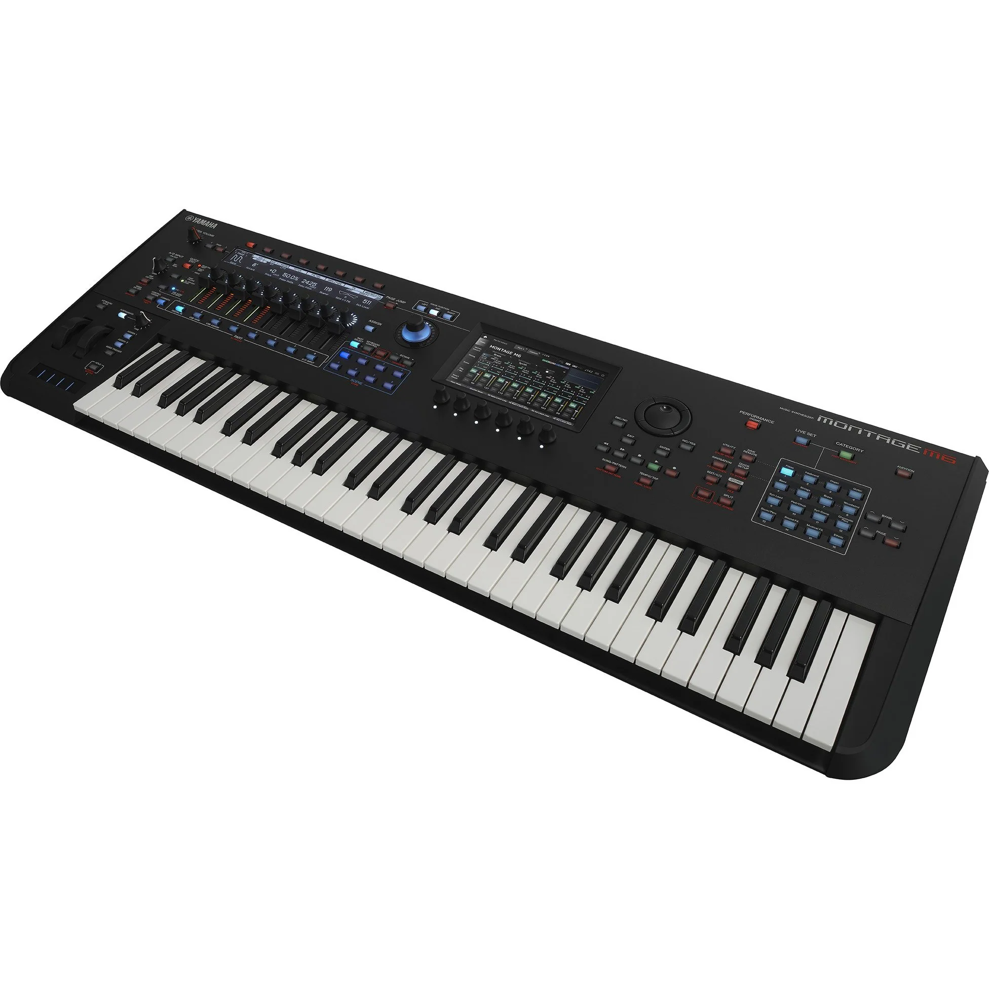 Yamaha MONTAGE-M6 61-key Flagship 2nd Gen Synthesizer Keyboard w/ FSX Action - Image 3