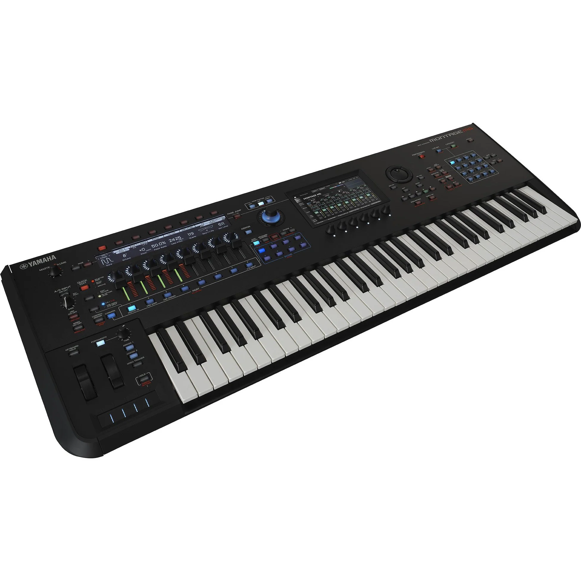 Yamaha MONTAGE-M6 61-key Flagship 2nd Gen Synthesizer Keyboard w/ FSX Action - Image 4