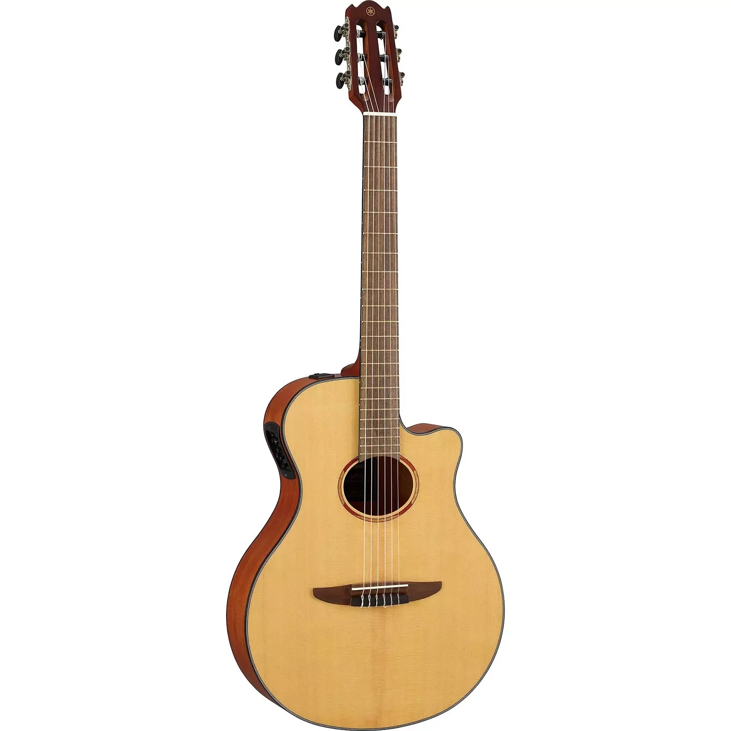 Yamaha NTX1-NT Nylon String Acoustic-Electric Guitar, APX Shape, Natural