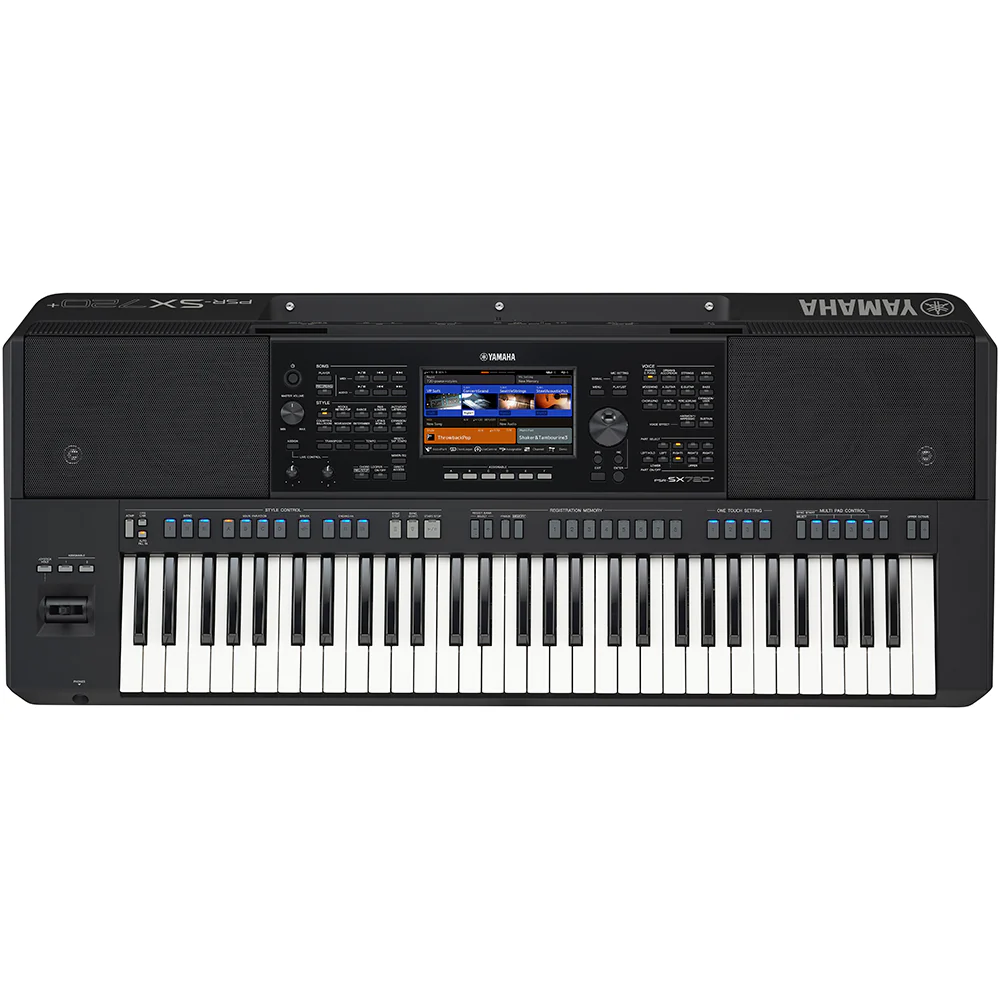 Yamaha PSR-SX720+ 61-Key Mid-Range Arranger Workstation, w/ Bluetooth