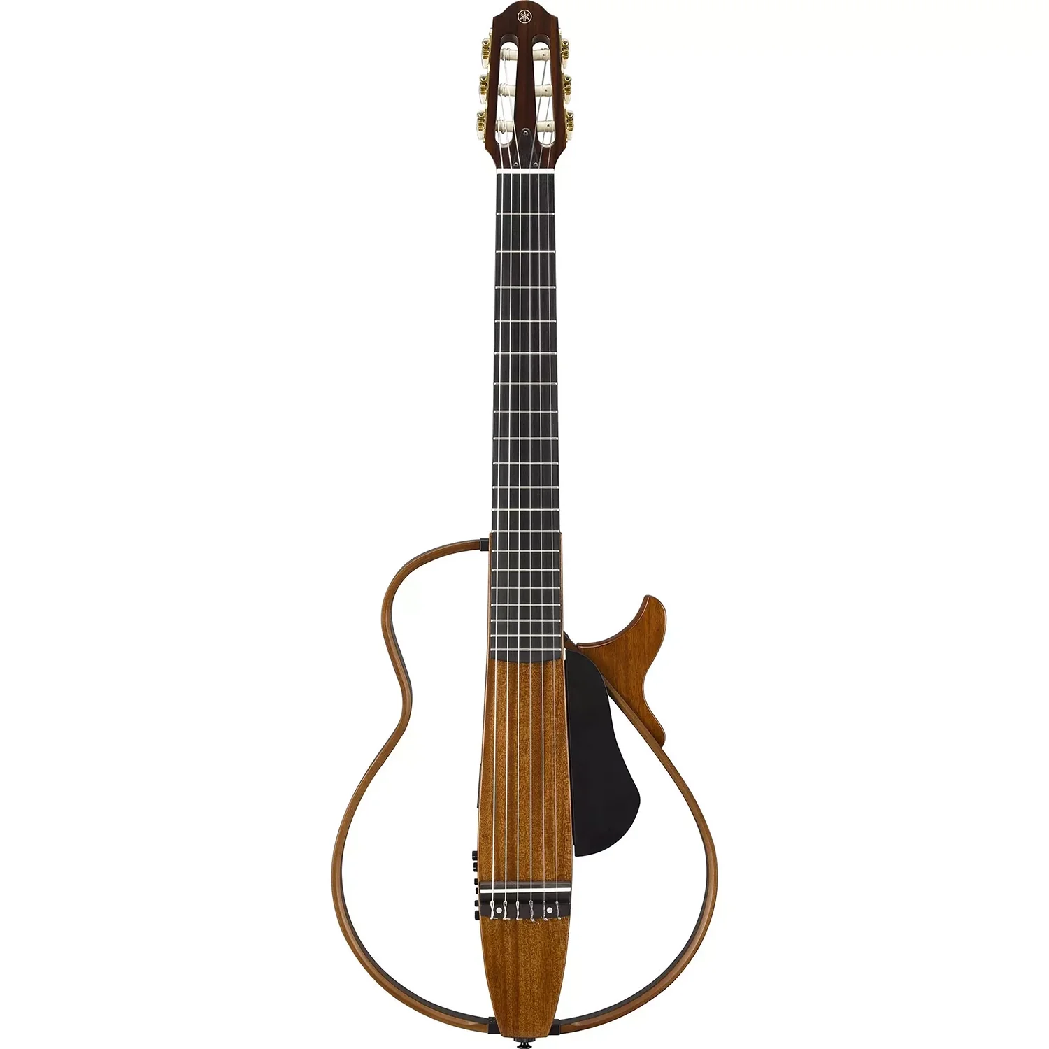 Yamaha SLG200NW Wide-Neck Nylon String Silent Guitar, Natural - Image 2